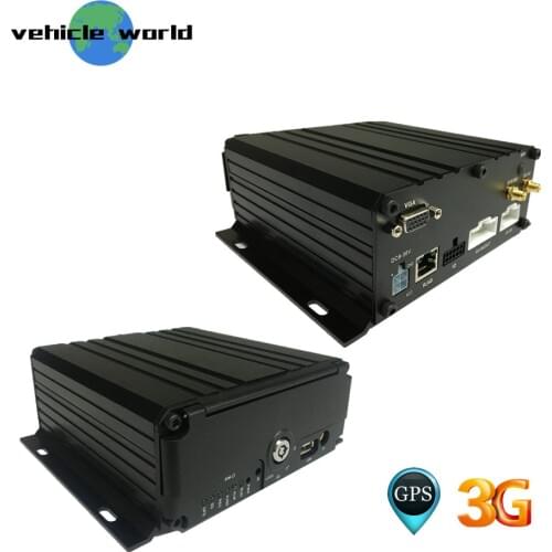 1080P AHD 2.0MP HDD SD Card 8Channels GPS 3G Mobile DVR for Vehicle Car Taxi Trailer Truck School Bus