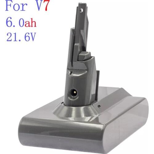 21.6V 4.0Ah/6.0Ah 18650 Lithium Ion Replacement Is Suitable For Dyson V7 Vacuum Cleaner Battery, 3000Ah/6000Ah