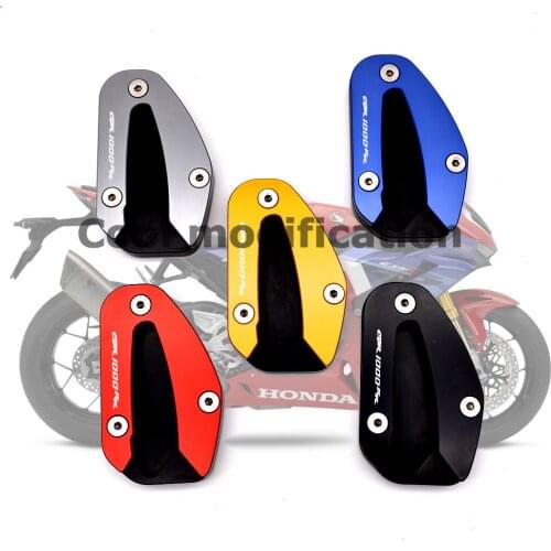 Motorcycle Foot Side Stand Extension Pad For HONDA CBR1000RR SP1 CBR 1000 RR 2017-2021 Side Support Plate Side Seat Foot Brace