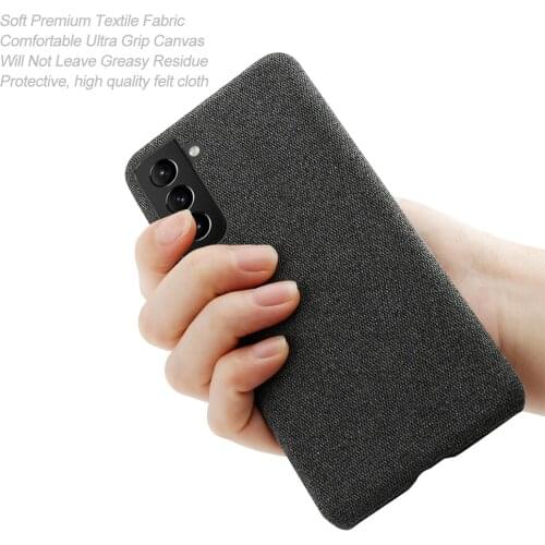 For Samsung Galaxy S21 FE 5G S20 Plus Note 20 Ultra Case Luxury Cloth Texture Fitted Cover For Galaxy F52 F62 M62 S21fe 5G Funda