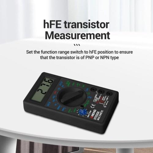 P82C Digital Multimeter Voltmeter Ammeter Ohmmeter DC10V~1000V 10A AC 750V Current Tester Test LCD Display