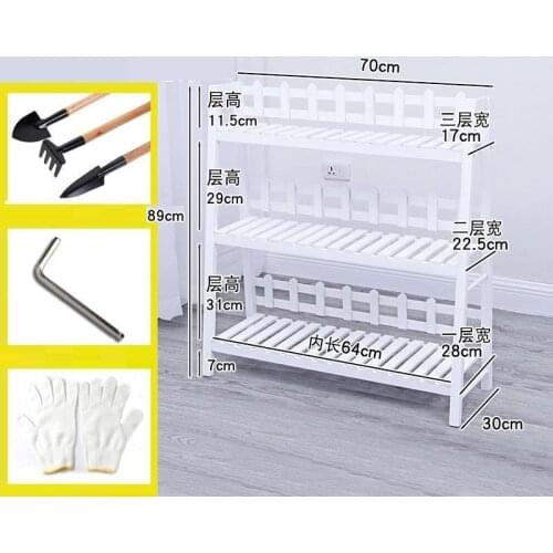 Escalera Decorativa Madera Repisa Para Plantas Balkon Etagere Pour Plante Dekoration Outdoor Shelf Stojak Na Kwiaty Flower Stand