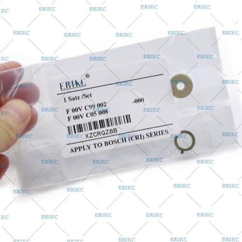 ERIKC F00VC99002 1.34mm Ceramic Ball F00VC05008 Common Rail Injector Gasket Seal Repair Kits ball F 00V C05 008