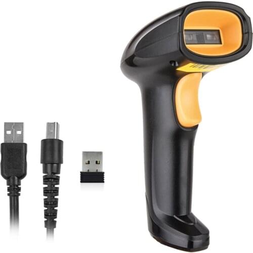 EVAWGIB bluetooth wireless barcode reader USB interface Cheapest 1D Laser high quality with long range handheld barcode scanner