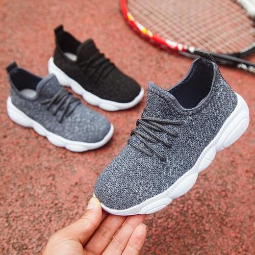 2021 Fashion New Boys and Girls Student Sports Shoes Non-slip Leisure Sports One-step Single-shoe Running Shoes