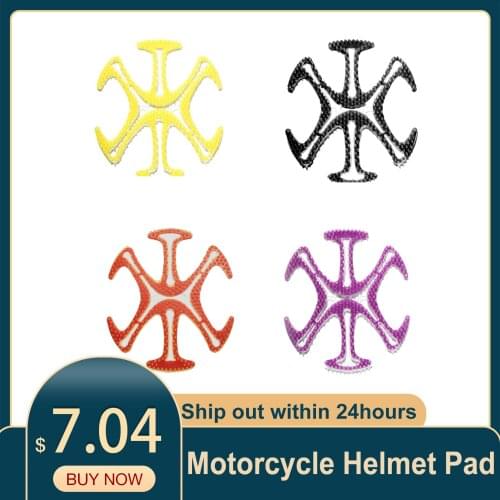 Bike Motorcycle Helmet Pad Quick-drying Silicone Pad Breathable Helmet Inner Liner Motorcycle Helmet Cap Cushion Bike Accessory