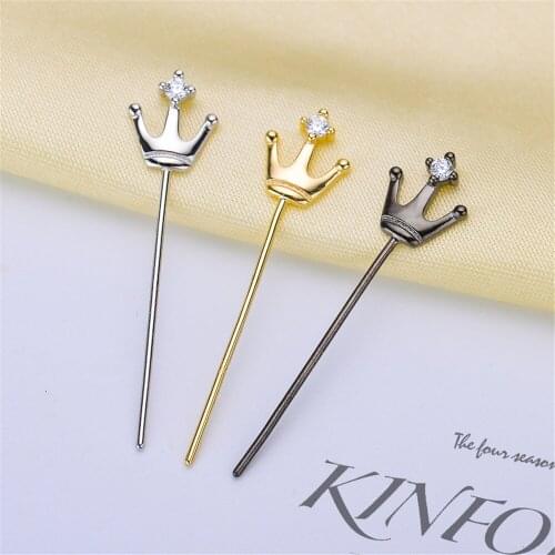 1PCS S925 Sterling Silver Pearl Tray Charm Connector Bail Pendant Clasp DIY Necklace Jewelry Making Accessories