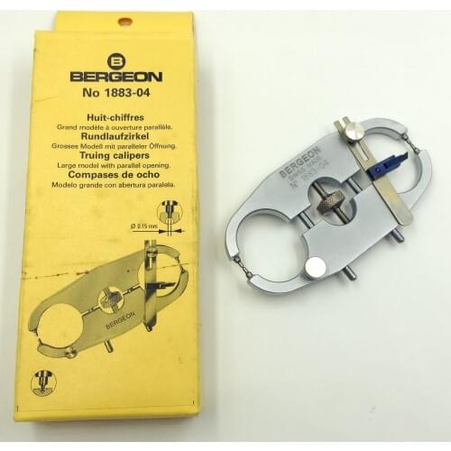 Bergeon 1883-04 Truing calipers.Large model with parallel opening Compases de ocho.Modelo grande con abetura paralela watch tool