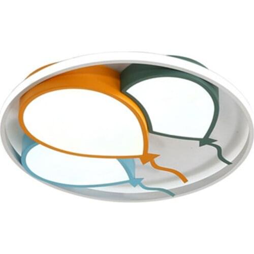 Modern led Ceiling Lights for Kids boys girls Bedroom cartoon colorful balloon surface mounted ceiling lamp for children room