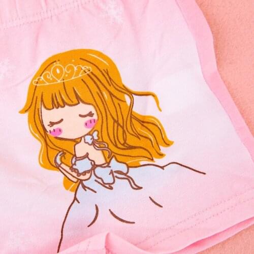 Finil childrens underwear girls boxer briefs in the size of childrens shorts pants four corners underwear cotton pants