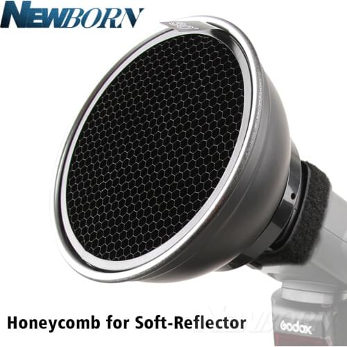 Universal Mount Flash diffuser+soft cloth+honeycomb for Canon Nikon Yongnuo Godox TRIOPO Meike Shanny Flash Speedlite