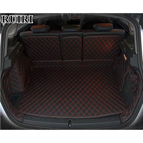 Top quality! Special car trunk mats for BMW 218i 220i 225i 228i Active Tourer F45 2018-2014 durable boot carpets cargo liner mat