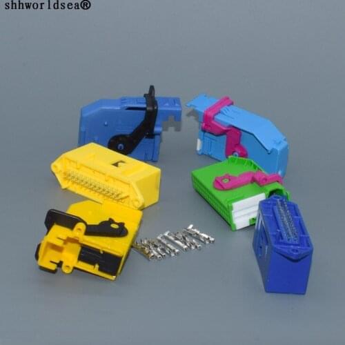 Worldgolden 32 pin 26pin way automotive ecu connector for Audi VW Seat Skoda Instrument Dashboard Plug 1719057-1 1719058-1