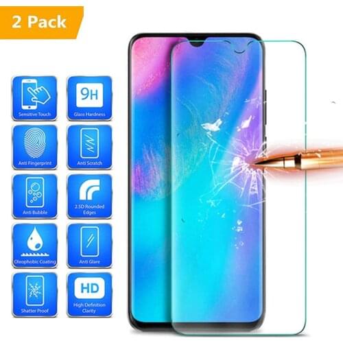 Protective Glass On For Huawei Honor 8A 8S 8C 8X 8 honer Tempered Glass Screen Protector For Huawei Y9 Y7 Y6 Pro Prime 2019 Film