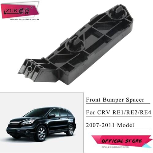 ZUK For HONDA CRV RE1 RE2 RE3 RE4 2007 2008 2009 2010 2011 Front Bumper Bracket Support Spacer OE#71198-SWA-003 71193-SWA-003