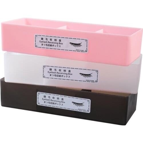 1Pc Beauty False Eyelash Box Storage Boxes Professional Large Capacity Makeup Tools Cosmetic Eye Lashes Case Organizer