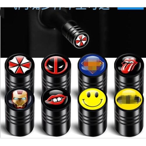 4pcs/set Car Styling Wheel Tire Valve Stems Caps Cover For Abarth Fiat 500 Punto Stilo Bravo Ducato Freemont 124 600 Panda Siena