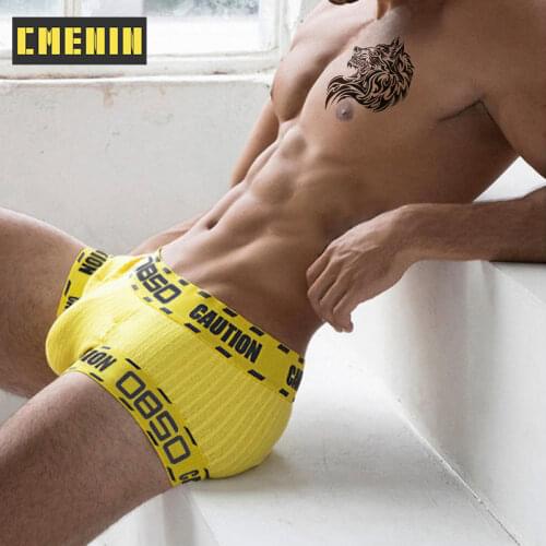 Free Shipping Cotton Boxer Mans Underwear men Low waist Mens Underpants Boxershorts Men Lingeries Penis BS3104