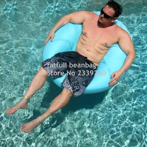 Cover only No Filler- FAT MAN big size bean bag floating furniture on water