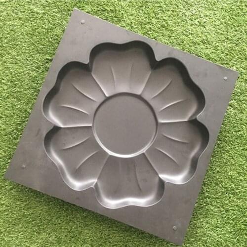 Y1UU Path Maker DIY Concrete Mold Step Stone Cement Paving Landscape Floor Tile Pavement Mould for Garden Yard Pathway