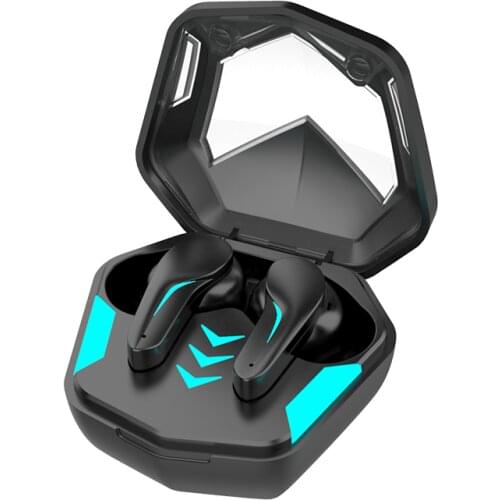 Gaming Headsets 65ms Low Latency TWS Bluetooth 5.1 Headphone Sound Positioning Wireless Earphone Noise Cancelling Earbuds