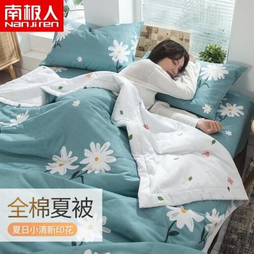 Cotton Summer Quilt Airable Cover Summer Blanket