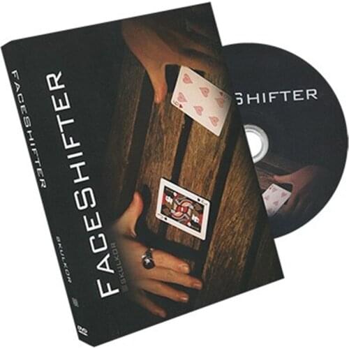 FaceShifter (DVD and Gimmick) by Skulkor Card Magic Tricks,Fun Magic,Stage,Close Up,Illusions,Magic Accessories,Prediction Deck
