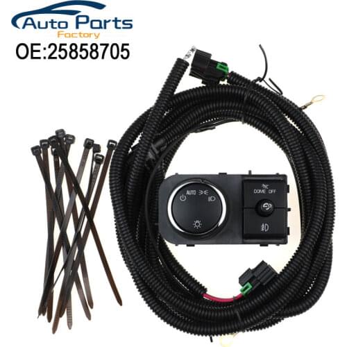 25858705 New High Quality Headlamp & Dome Light Dimmer Switch For 07-13 GMC Sierra Yukon