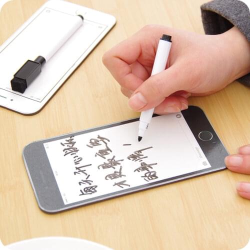 New Arrival,Household mobile phone type Whiteboard/Memo Pad/Message Board Refrigerator Magnets