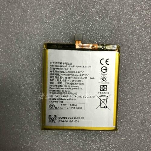 HE315 Original Quality Battery for SHARP HE315 2630mAh