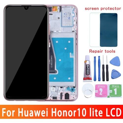 Original Display For Huawei Honor 10 Lite LCD Touch Screen Digitizer with Frame For HUAWEI Honor 10 Lite Display HRY-LX1 HRY-LX2