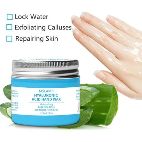 Hyaluronic Acid Lock Water Repair Hand Mask Nourish Moisturizing Whitening Exfoliating Calluses Hand Film Anti Aging Hand Cream