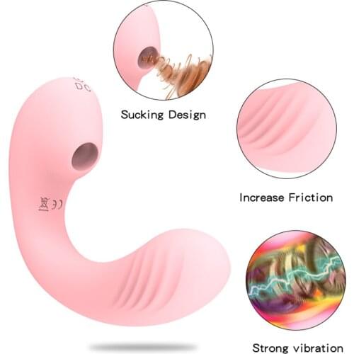Vagina Sucking Vibrator Sex Toys For Women Suction Clitoris Stimulation Nipple Sucker Masturbation Erotic for Adults Massager