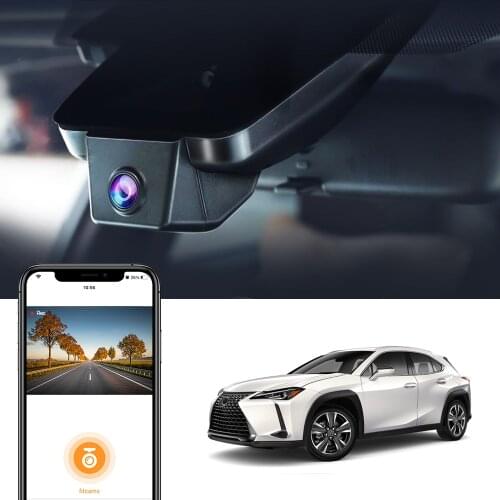 For Lexus RX UX NX 2016-2021 FITCAMX Dash Cam Driving Recorder Car DVR 4K 2160P UHD Video Camera Plug and Play