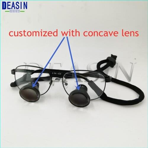 High Quality TTL dental loupes surgical Loupes binocualrs loupes 2.5X with Titanium alloys Frames FD-504G