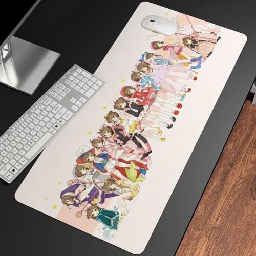 XXL Sakura Maiden Mouse Pad Gamer Anti-slip Rubber Gaming Mousepad Keyboard Laptop Computer Speed Mice Mat Office Pad Mouse Mats