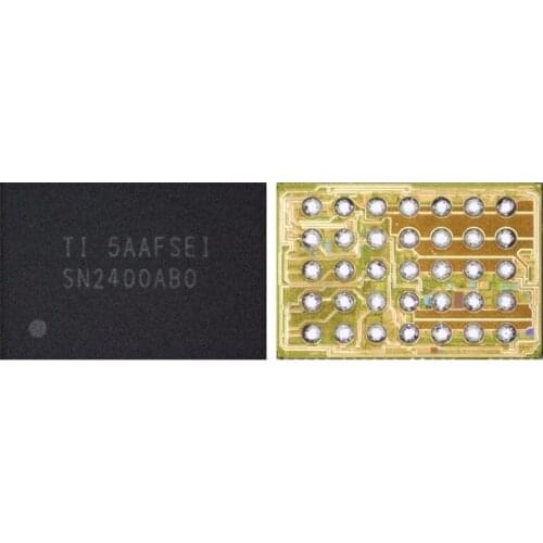 3-50pcs/lot SN2400B0YFF SN2400B0 for iphone 6/6 plus USB control TIGRIS charger IC U1401 charging ic SN2400 SN2400BO 35pins