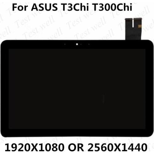 12.5 " 1920X1080 OR 2560X1440 B125HAN01.0 LQ125T1JX03C For ASUS T3Chi T300Chi T3 CHI T300 CHI LCD Touch Screen Assembly