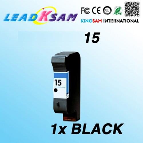 1x high quality Ink cartridge compatible for hp15 Deskjet 810c 812c 840c 845c 920c 948 3810 3820 3920 Printer