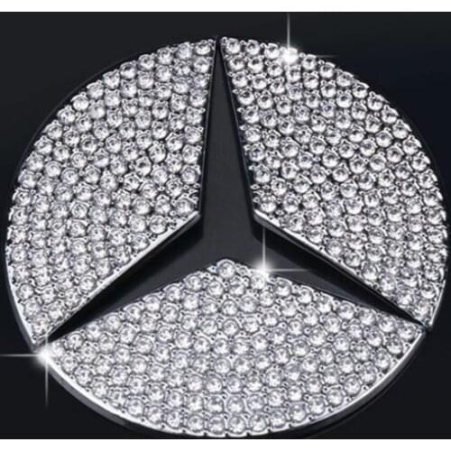 1 Pcs Car Steering Wheel Emblem 3D Sticker Car Styling Car Styling Steering Wheel Logo Car Interior Accessories
