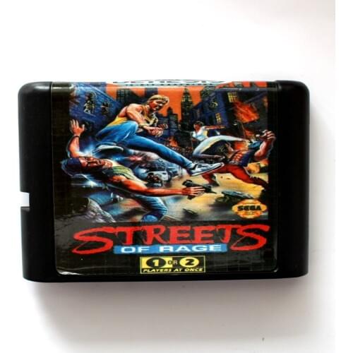 Streets Of Rage 16 bit SEGA MD Game Card For Sega Mega Drive For Genesis