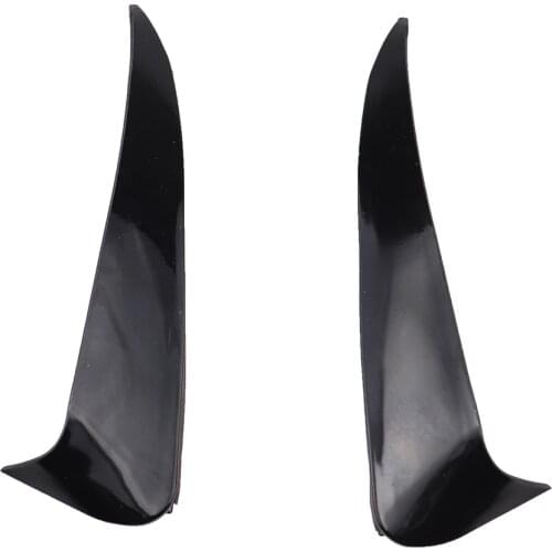 2pcs Car Rear Bumper Spoiler Both Side Canard Decoration Air Vent Cover Trim Fit For Mercedez Benz W205 C C43 C63 AMG 2014-2019