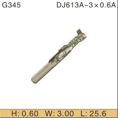 Free shipping 1000pcs Car Electronics & Motorcycle Accessories & Parts G345 male terminal connector