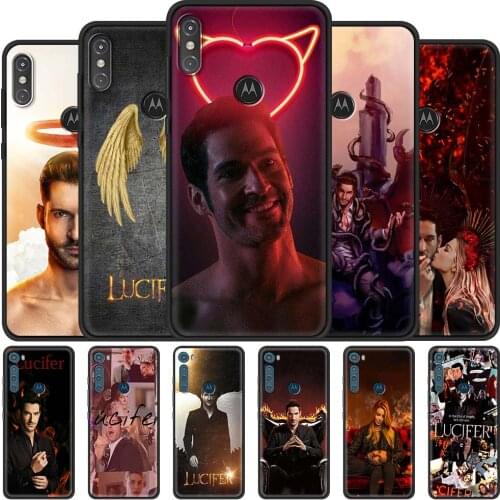 Case for Motorola Moto G9 Play One Fusion Plus G8 Power Lite Soft Shell Hype G Stylus E7 E6s Phone Cover TV Series Lucifer Coque