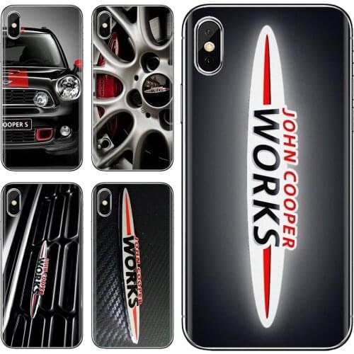 Cell Phone Cover logo-Poster-C-mini-cooper-jcw For Samsung Galaxy A12 A31 A41 A51 A71 A20e A21s M30 A10 A30 A40 A50 A60 A70