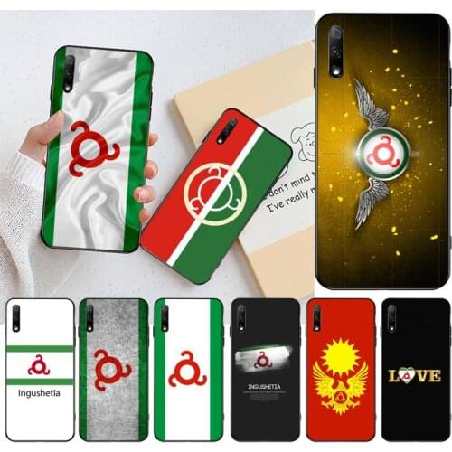 Ingushetia National Flag Phone Case for Huawei Honor 30 20 10 9 8 8x 8c v30 Lite view pro
