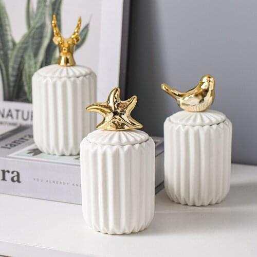 Ceramic Cotton Swab Pot Modern Toothpick Box Luxury Toothpick Holder Toothpick Dispenser Cotton Swab Holder Tooth Pick Holder