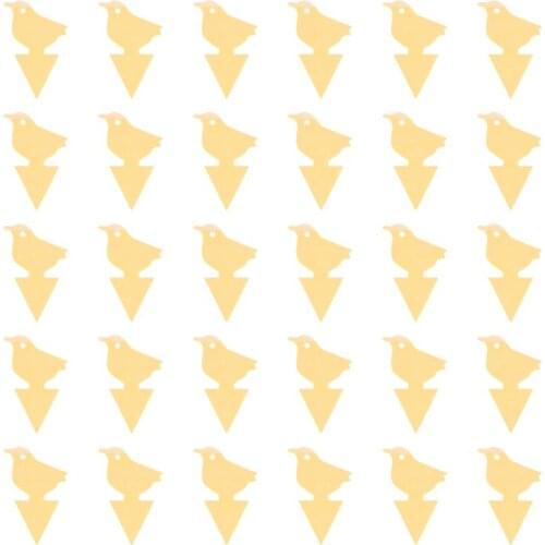 30Pcs Sticky Trap Fruit Fly Fungus Gnat Killer Bugs Traps Indoor Outdoor Catcher