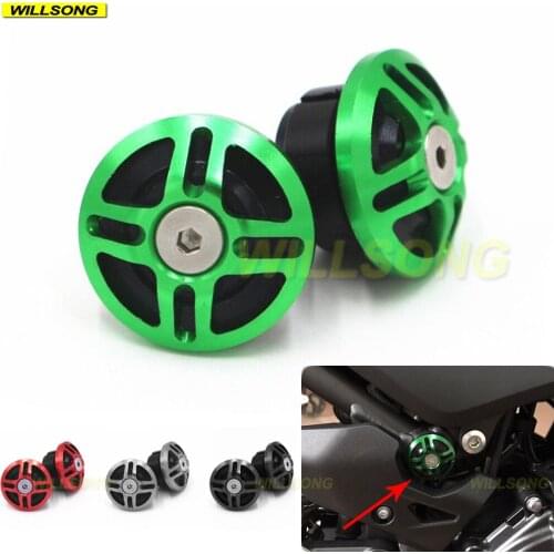 Body Fairing Frame Hole Cap CNC Decorative Cover Bracket Plug For KAWASAKI NINJA 250/400 Z400 2018 2019 2020 Year Motorcycle