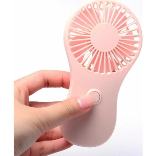 USB Mini Wind Power Handheld Fan Ultra-quiet And Convenient Fan High Quality Portable Student Office Cute Small Cooling Fans